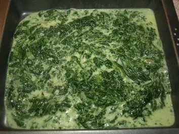 Rezept: Dorsch im Spinatbett mit Kartoffeldecke Bild Nr. 7 Dorsch im Spinatbett mit Kartoffeldecke - Rezept - Bild Nr. 7