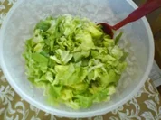 Grüner Salat mit Zitronen-Kräuterdressing - Rezept