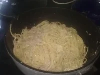 Rezept: Spaghetti mit Thunfisch Bild Nr. 4 Spaghetti mit Thunfisch - Rezept - Bild Nr. 4