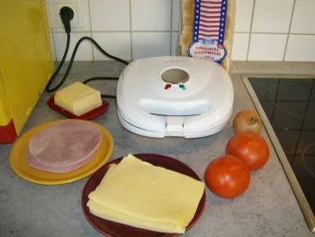 Schinken Käse Sandwich Toast - Rezept - Bild Nr. 2