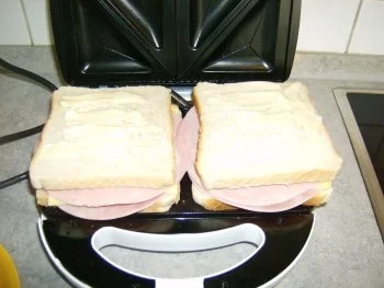 Schinken Käse Sandwich Toast - Rezept - Bild Nr. 6