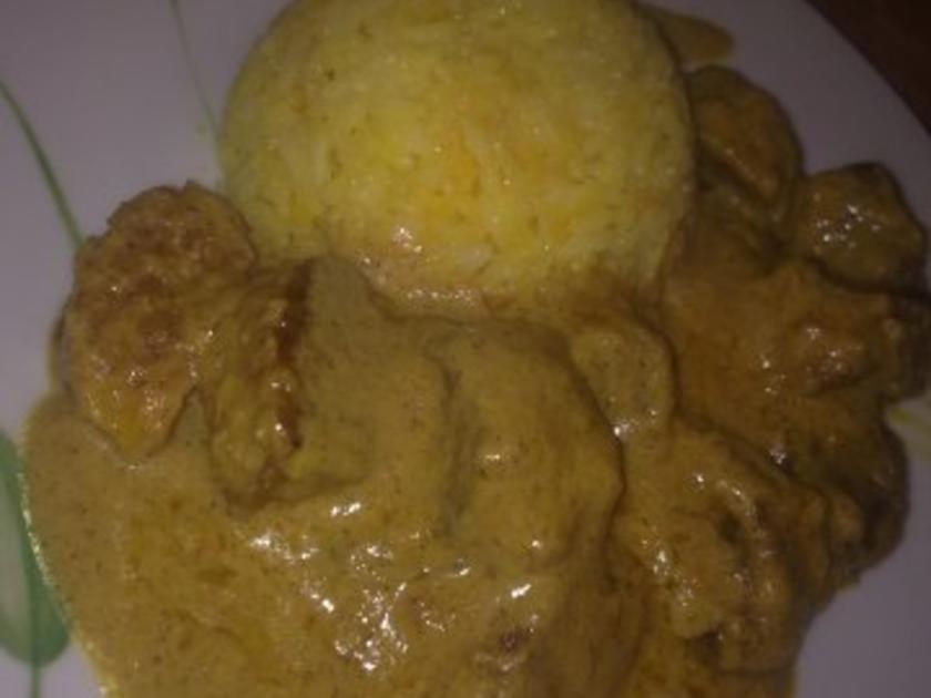 Bananen Curry mit Kochbananen - einfach - 79 kcal/100g