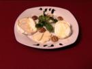 Ziegenkäse-Variation mit Balsamico-Crème und Edelkastanienhonig (Markus Becker) - Rezept