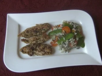 Frühlingsgemüsereis mit Hähnchen - Rezept - Bild Nr. 2