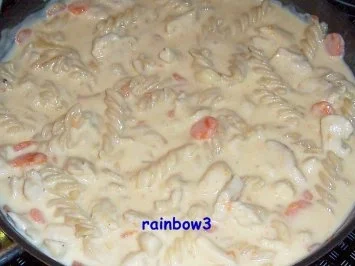 Kochen: Hähnchengeschnetzeltes mit Nudeln in Käsesauce - Rezept - Bild Nr. 6