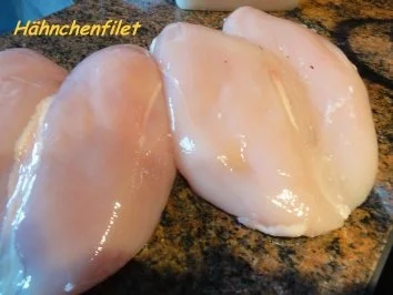 Geflügel:   HÄHNCHENSTÜCKE (Chicken Nuggets) - Rezept - Bild Nr. 2