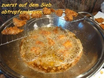 Geflügel:   HÄHNCHENSTÜCKE (Chicken Nuggets) - Rezept - Bild Nr. 8