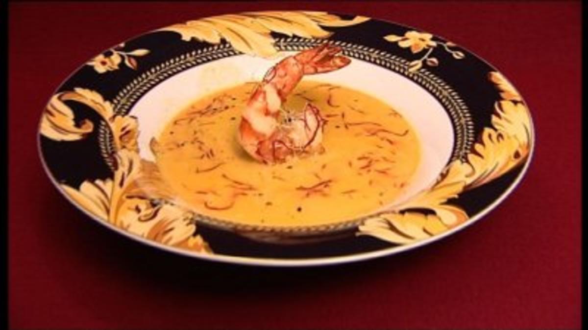 Kokos-Currysuppe mit Riesengarnelen (Prinz Marcus von Anhalt) - Rezept