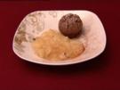 Schokokuchen an Birnenkompott (Jessica Wahls) - Rezept