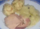 A Gselcht's Knedl und Kraut - Rezept