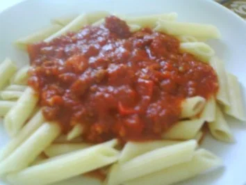 Rezept: Bolognese á la Bella Bild Nr. 2 Bolognese á la Bella - Rezept - Bild Nr. 2