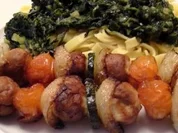 Bratwurstspieße - Rezept