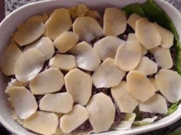 Rezept: Wirsingkohl-Auflauf Bild Nr. 7 Wirsingkohl-Auflauf - Rezept - Bild Nr. 7