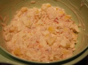 Mango-Lachs-Salat mit Mozzarella - Rezept - Bild Nr. 6