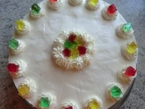 ♥ Konfetti -Torte ♥ - Rezept