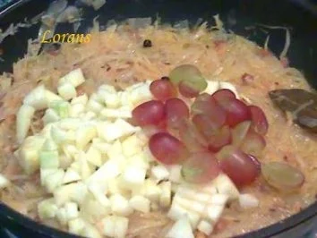 Rezept: Trauben - Sauerkraut Bild Nr. 7 Trauben - Sauerkraut - Rezept - Bild Nr. 7