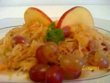 Rezept: Trauben - Sauerkraut Bild Nr. 9 Trauben - Sauerkraut - Rezept - Bild Nr. 9