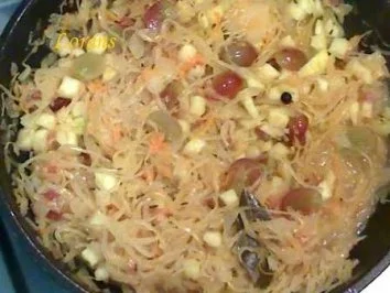 Rezept: Trauben - Sauerkraut Bild Nr. 8 Trauben - Sauerkraut - Rezept - Bild Nr. 8