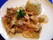 Kasseler "Stroganoff" ... - Rezept