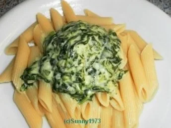 Rezept: Spinatsoße für Nudeln Spinatsoße für Nudeln - Rezept