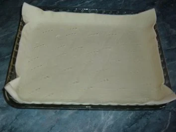 Blätterteig : Tarte mit gek. Schinken und Champignons - Rezept - Bild Nr. 2