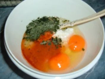 Blätterteig : Tarte mit gek. Schinken und Champignons - Rezept - Bild Nr. 4