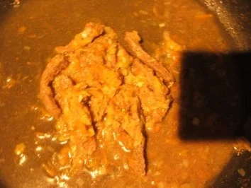 Rezept: Geschnätzeltes mit Rindfleisch Geschnätzeltes mit Rindfleisch - Rezept