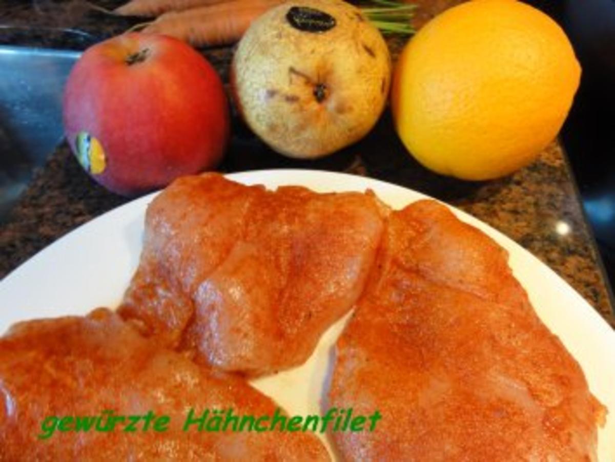 Geflügel:   HÄHNCHENFILET - Rezept - Bild Nr. 2