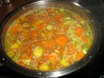 Närrischer Linseneintopf - Rezept - Bild Nr. 6