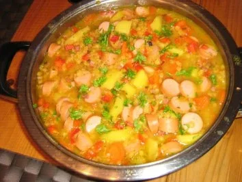 Närrischer Linseneintopf - Rezept - Bild Nr. 7