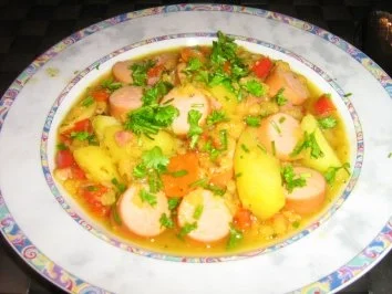 Närrischer Linseneintopf - Rezept