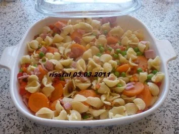 Bunter Nudelauflauf - Rezept - Bild Nr. 6