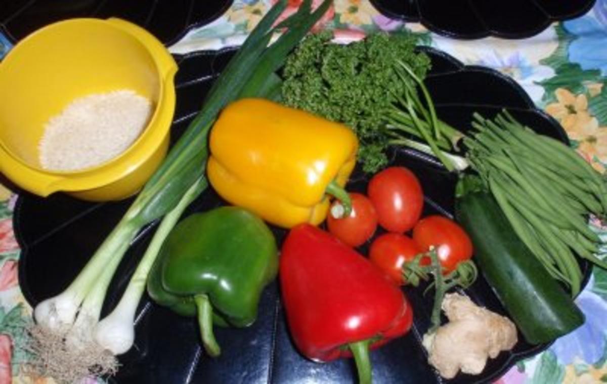 Buntes Gemüse mit Basmatireis - Rezept - Bild Nr. 2