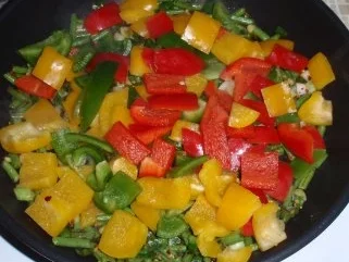 Buntes Gemüse mit Basmatireis - Rezept - Bild Nr. 6