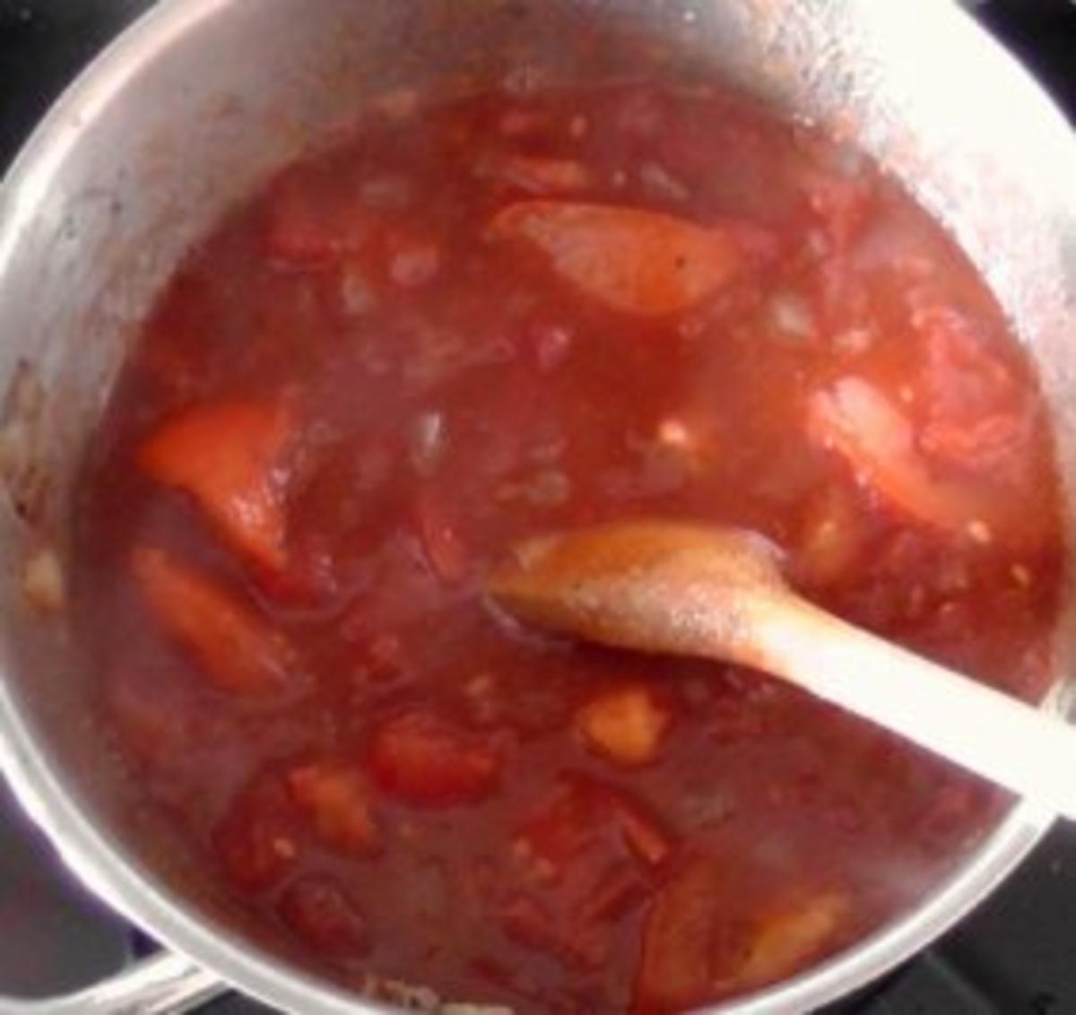 Spaghetti mit Tomaten-Thunfisch-Soße - Rezept - Bild Nr. 4