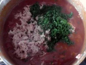 Rezept: Spaghetti mit Tomaten-Thunfisch-Soße Bild Nr. 6 Spaghetti mit Tomaten-Thunfisch-Soße - Rezept - Bild Nr. 6