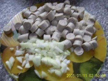 Rezept: Bratwurstgulasch Bild Nr. 2 Bratwurstgulasch - Rezept - Bild Nr. 2