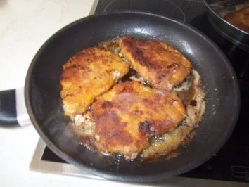 Rezept: Mein Münchener Schnitzel Bild Nr. 4 Mein Münchener Schnitzel - Rezept - Bild Nr. 4