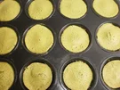 Mandelküchlein mit Matcha-Tee - Rezept