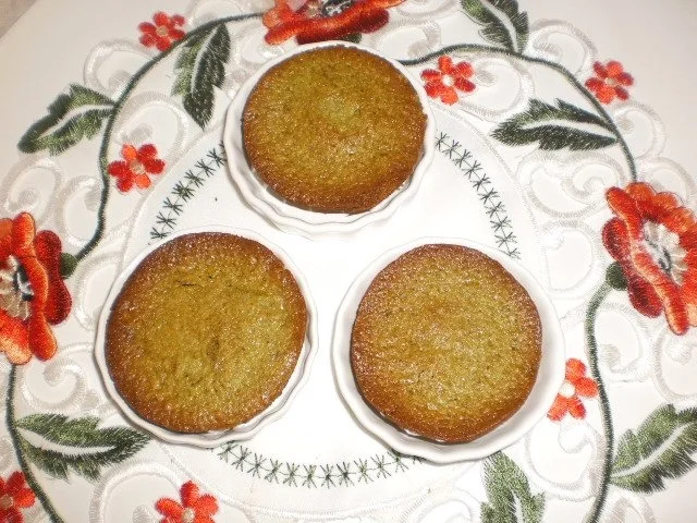 Mandelküchlein mit Matcha-Tee - Rezept - Bild Nr. 2