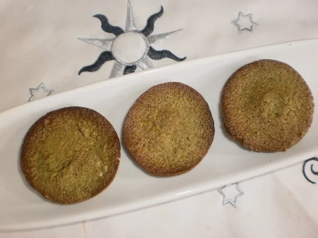 Mandelküchlein mit Matcha-Tee - Rezept - Bild Nr. 3