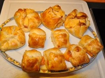 herzhafte Blätterteigsnacks - Rezept - Bild Nr. 3