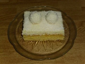 Schnelle Raffaello Schnitten - Rezept