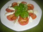 Tomate-Büffelmozzarella-Basilikum - Rezept