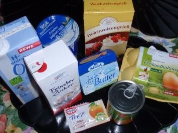 Grieß-Mandarinen-Törtchen mit einem Joghurt-Mandarinensößchen - Rezept - Bild Nr. 2