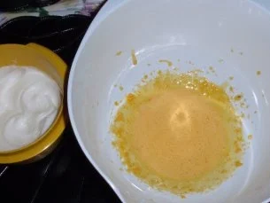 Grieß-Mandarinen-Törtchen mit einem Joghurt-Mandarinensößchen - Rezept - Bild Nr. 4