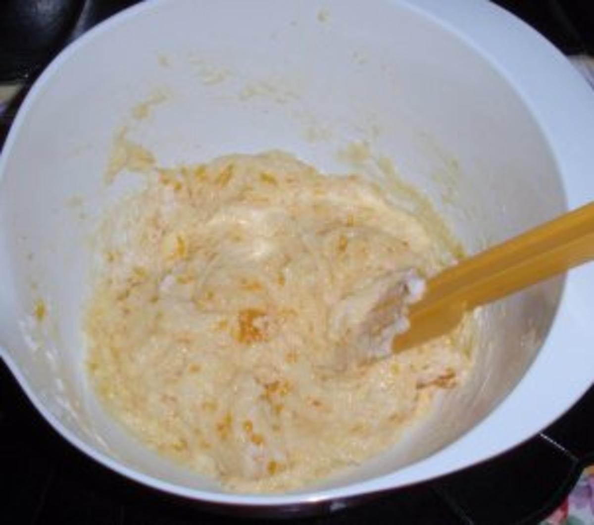 Grieß-Mandarinen-Törtchen mit einem Joghurt-Mandarinensößchen - Rezept - Bild Nr. 8