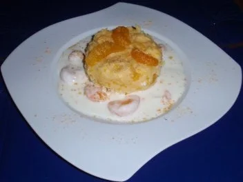 Grieß-Mandarinen-Törtchen mit einem Joghurt-Mandarinensößchen - Rezept - Bild Nr. 14