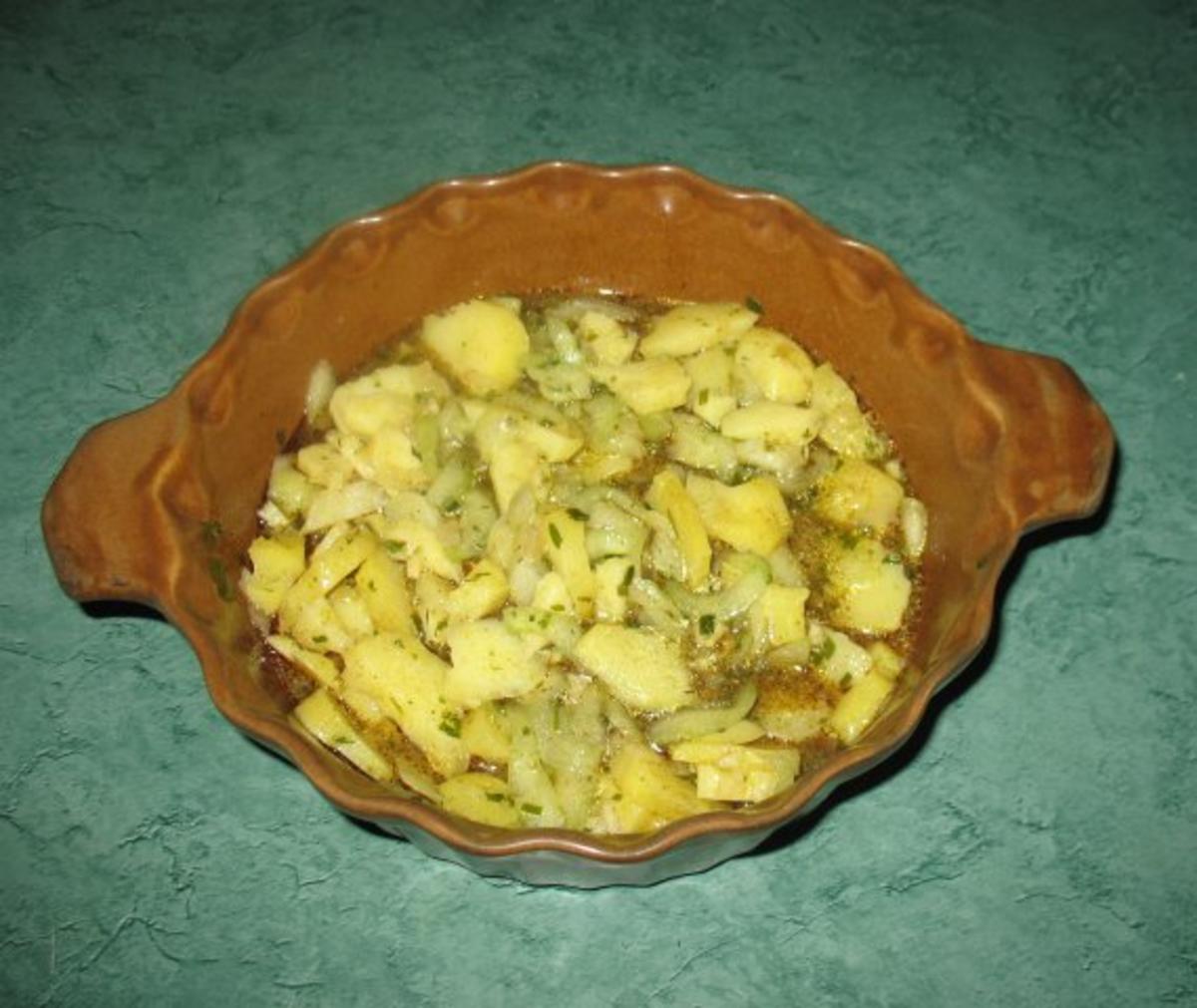 Salat - Kartoffelsalat für jede Jahreszeit - zu Kurzgebratenem oder Gegrilltem - Rezept - Bild Nr. 2