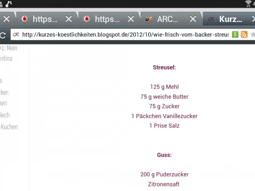 Rezept: Streuselschnecke wie frisch vom Bäcker ^^ Bild Nr. 4 Streuselschnecke wie frisch vom Bäcker ^^ - Rezept - Bild Nr. 4